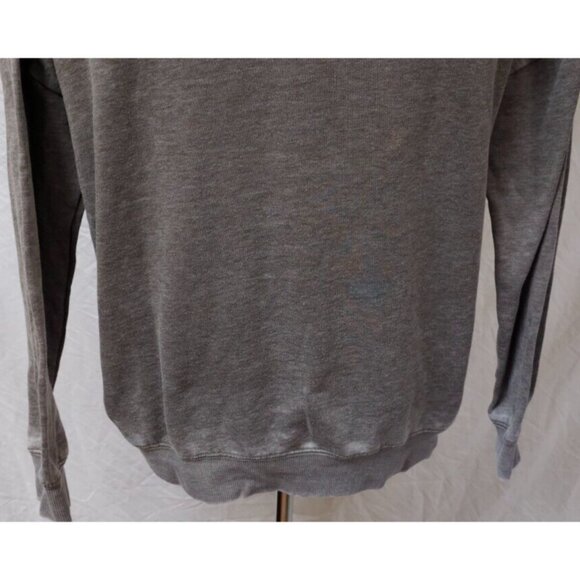 BKE Buckle Mens Medium Grey Stretch Lightweight Drawstring Roo Pocket Hoodie - Picture 8 of 10